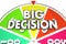 Big Decision Game Spinning Wheel Choose Choice