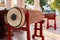 Big Drum in a Buddhist Temple