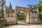 Big entrance to farm and winery in Alentejo  Portugal