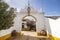 Big entrance to one of traditional farms in Alentejo  Portugal