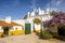 Big entrance to one of traditional farms in Alentejo  Portugal