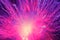 Big explosion. Expanding universe. Fireworks explosion. Abstraction