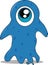 Big Eyed Blue Slime