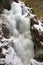 Big Falcon ravine in Slovak Paradise National park in winter, Slovakia