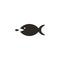 Big, fish, small, business vector icon. Simple element illustration from UI concept. Big, fish, small, business vector icon.