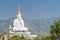 Big five white buddha at Wat Pha Sorn Kaew