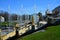 Big Fountain cascade in Peterhof, St. Petersburg, Russia