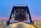 Big Four Bridge across Ohio River between Louisville, Kentucky and Jeffersonville, Indiana