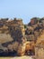 Big, giant stones, rocks, boulders, at Praia da Batata, Lagos, P