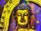 Big golden buddha Illustrations creates an impressionist style of painting