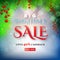 Big Holidays Sale Banner Upto 40% Cashback, Advertising Poster D