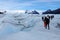 Big Ice Perito Moreno Glacier Popular Tourist Trekking, Calafate Argentina