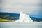 Big iceberg floating near Disco island, Greenland