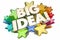 Big Idea Stars Concept Thought Opportunity