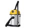 Big industrial vacuum cleaner - yellow, silver color