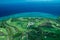 Big Island aerial shot - coastal golf course