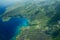 Big Island aerial shot - Kealakekua Bay