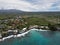 Big Island Hawaii Kailua-Kona Tropical Aerial Coast