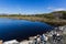 Big Lagoon along Gardens Rd. adjoining Bay of Fires Coastal Reserve in Tasmania, Australia.