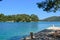 Big lake in National park, Mljet