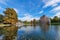 The Big Lake in Nicolae Romanescu Natural Park, Craiova