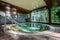 Big luxury jacuzzi tub