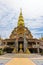 Big Main Pagoda in Wat Phra That Pha Son Kaew temple at Phetchabun