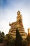 Big marble buddha statue Phuket island, Thailand