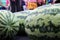 Big melon weigh in at The Chinchilla Melon Festival in Chinchilla Queensland Australia