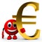 Big money concept - euro.