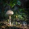 Big mushroom in the wood