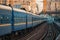 The big old train is going on ukrainian railways