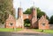 Big open entrance to fancy mansion estate long melford melford h