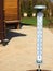 Big outdoor thermometer