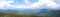 Big panorama of the mountains