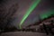 Big pipe, Aurora, night at alaska, fairbanks