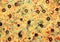 Big pizza texture