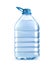 Big plastic bottle of potable water