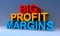 Big profit margins on blue