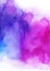 Big purple blue pink watercolor background, divorce, spot and spray