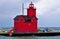 Big Red Lighthouse at Holland State Park Holland Michigan