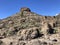 Big rock around Las Ninas Reservoir