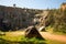 A big rock in mountain quarry in Greenmount National park