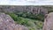 Big rocks of huge canyon