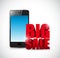 Big sale cellphone business sign