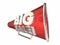 Big Sale Save Money Megaphone Bullhorn