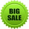 Big sale seal stamp badge green