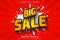 Big sale text, shopping style editable text effect