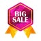 Big sale triangle tag