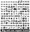 Big set car repair icons